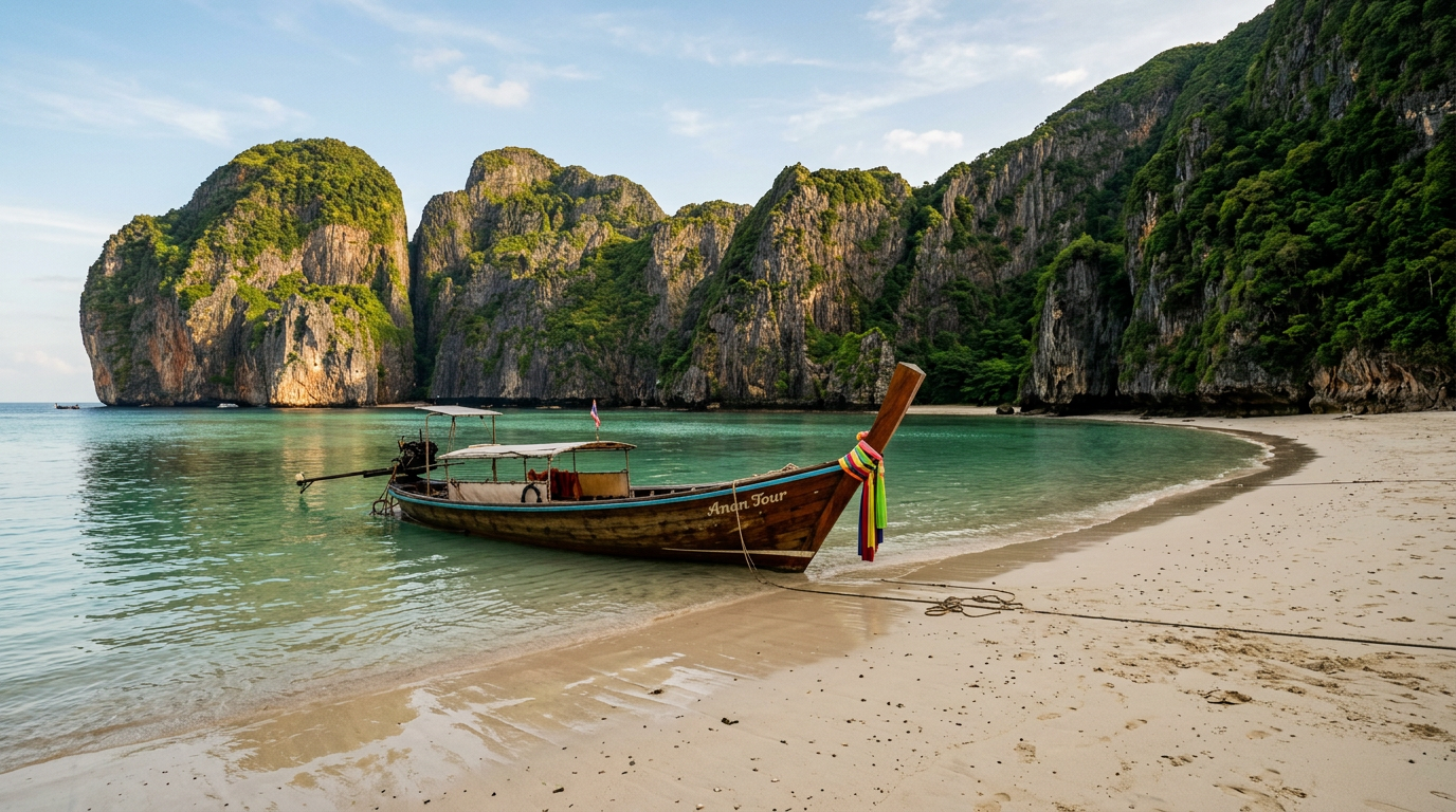 Longtail at Low Tide