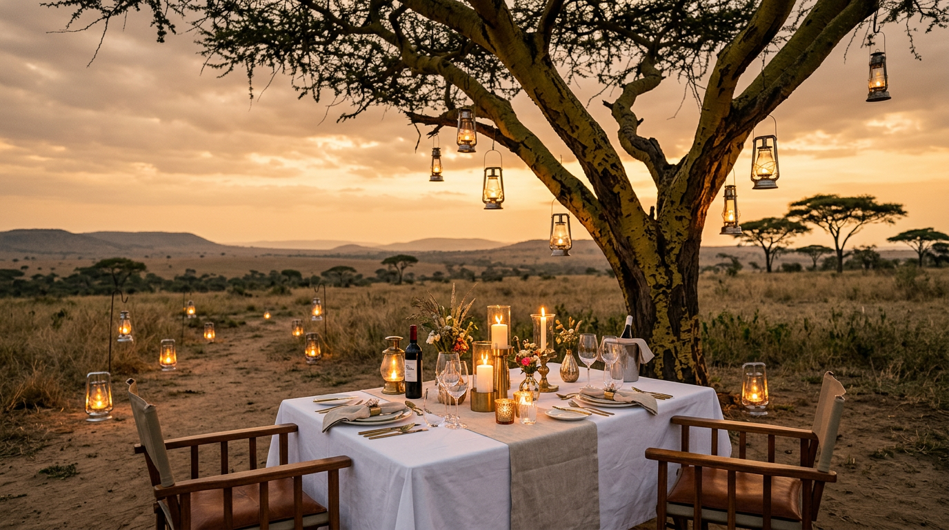 Dinner Beneath the Fever Tree