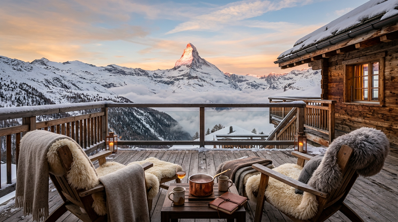 A Chalet Above the Clouds, and Nowhere to Be